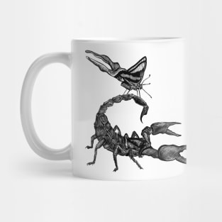 Scorpion Butterfly Mug